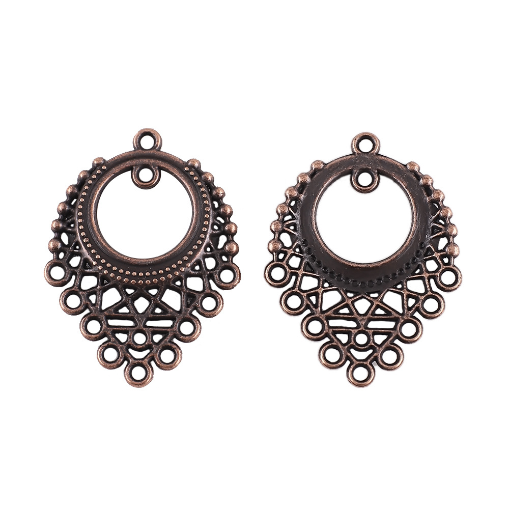 25x 33mm/ Irregular ring copper