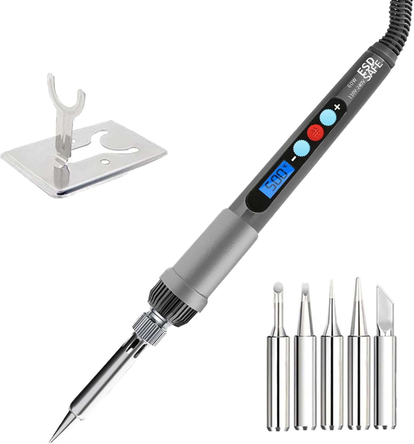 510 digital display   5 heads   simple stand