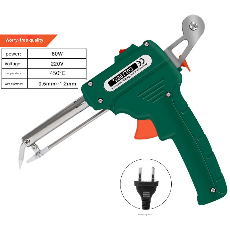 80W solder gun European plug 220V 450 degree