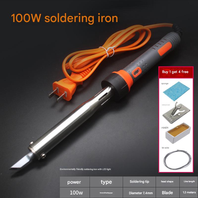 100W cutter head with light electric soldering iron