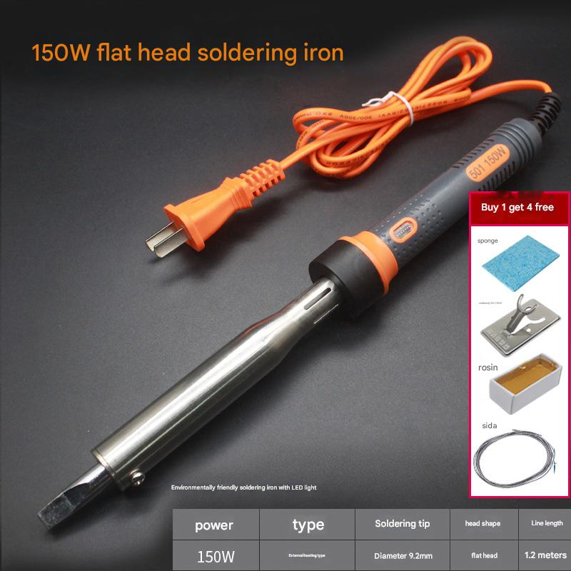 150W flat head electric soldering iron with light