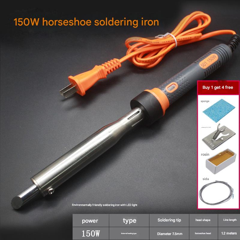 150W oblique head electric soldering iron with light