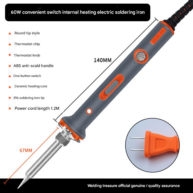 660 temperature regulating electric soldering iron