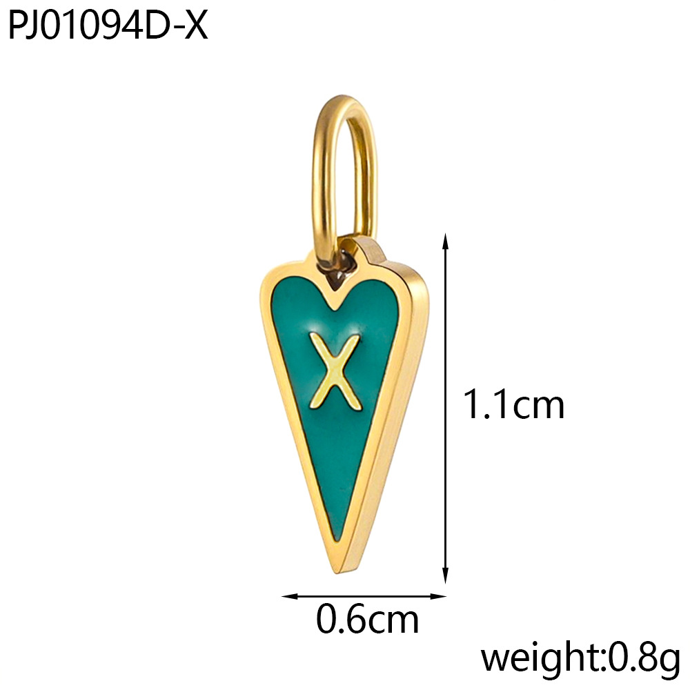 27:Oil drop letter-x