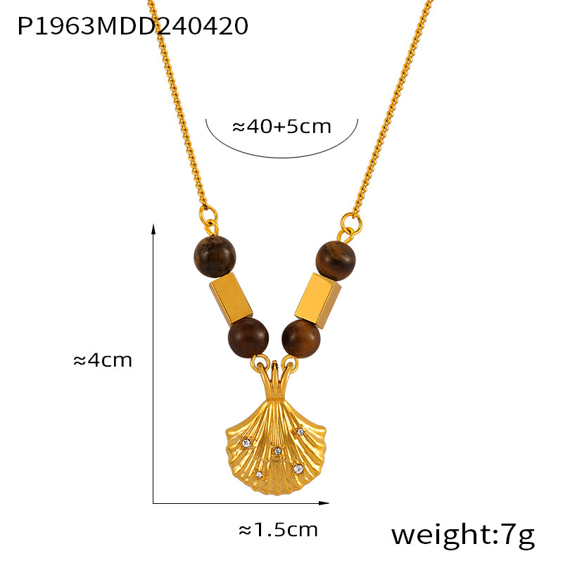 P1963-gold necklace