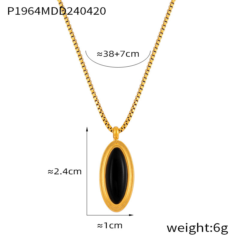 P1964-gold black glass