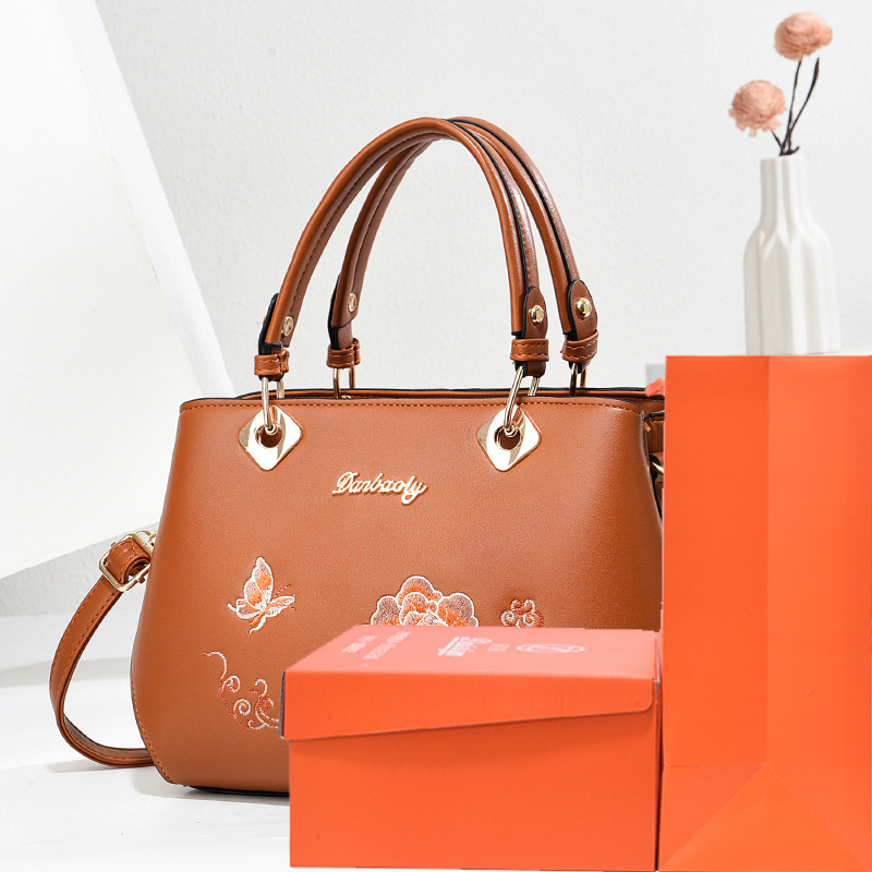 Gift box gift bag greeting card [khaki]