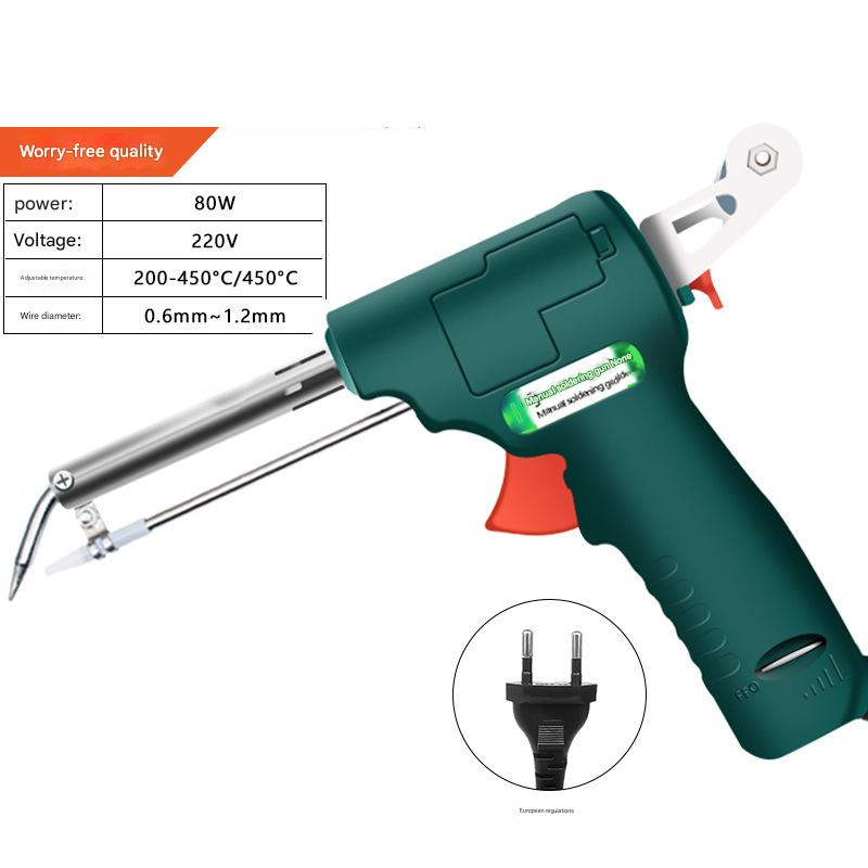 80W solder gun EU plug 220V  200-450 degree