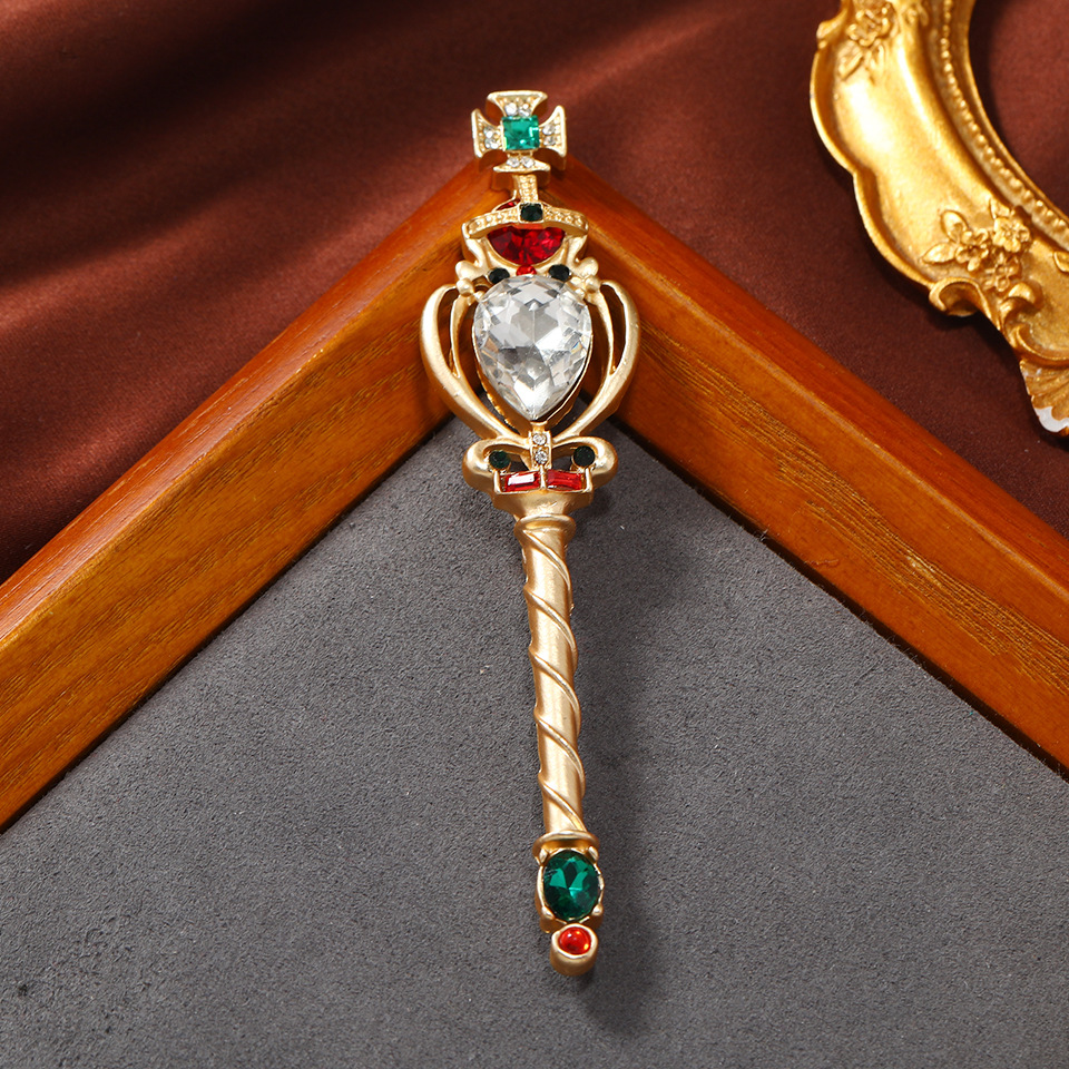 2:Matte gold scepter