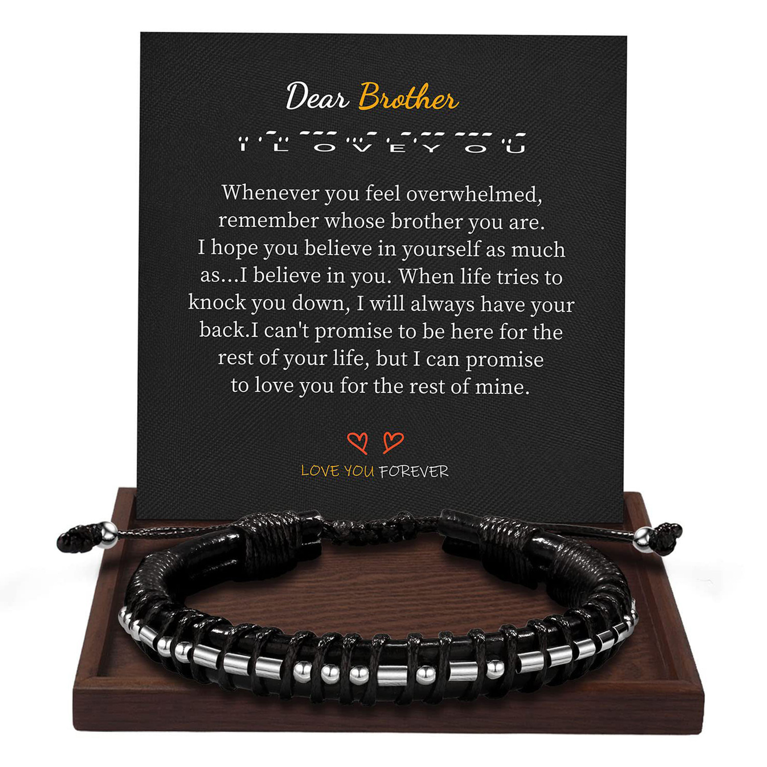 5:Bracelet   Dear Brother card