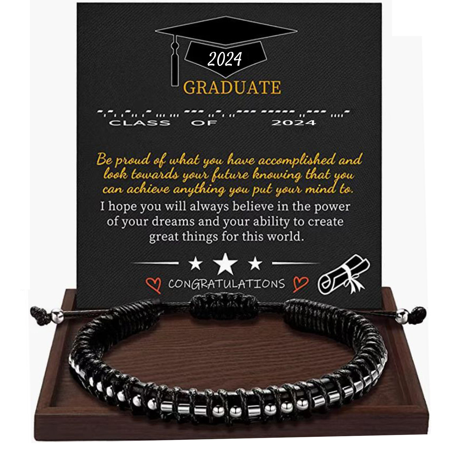 8:Bracelet   GRADUATE card