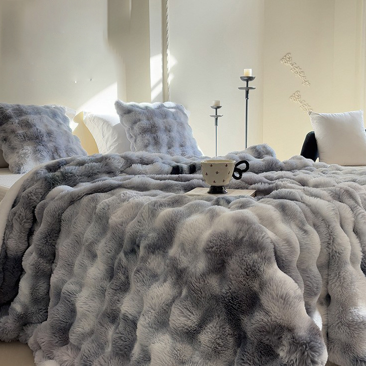 Tie - dyed silver grey