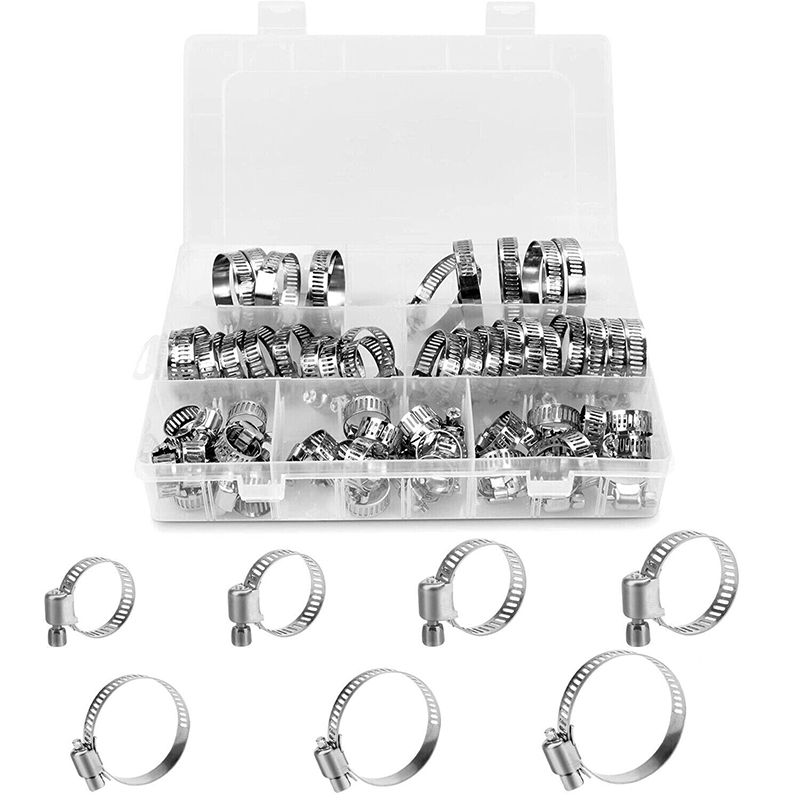 130PCS stainless steel clamp