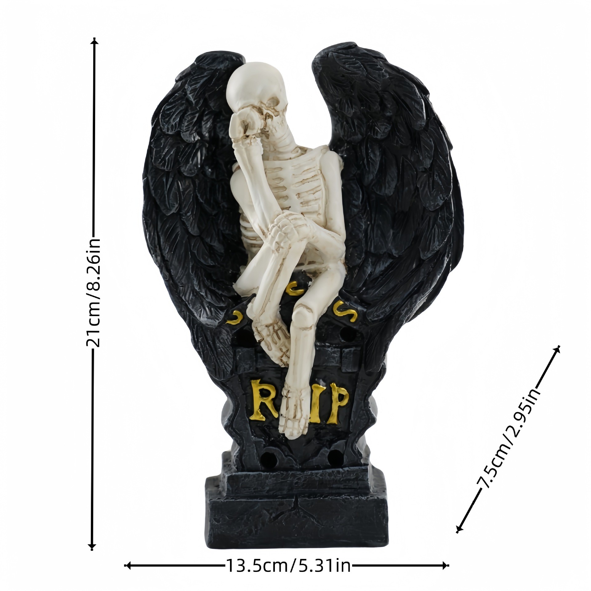 Black Wings Skeleton