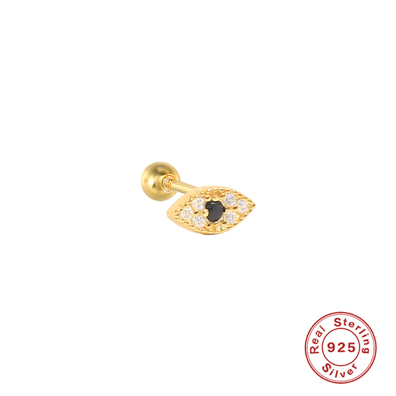 4:Gold Single-Black Diamond