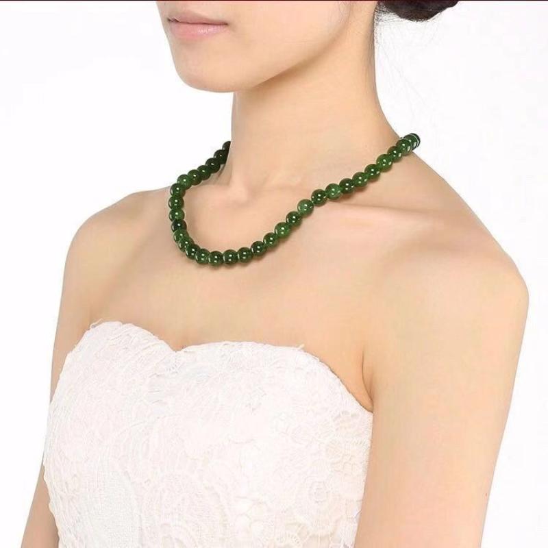 Jadeite necklace