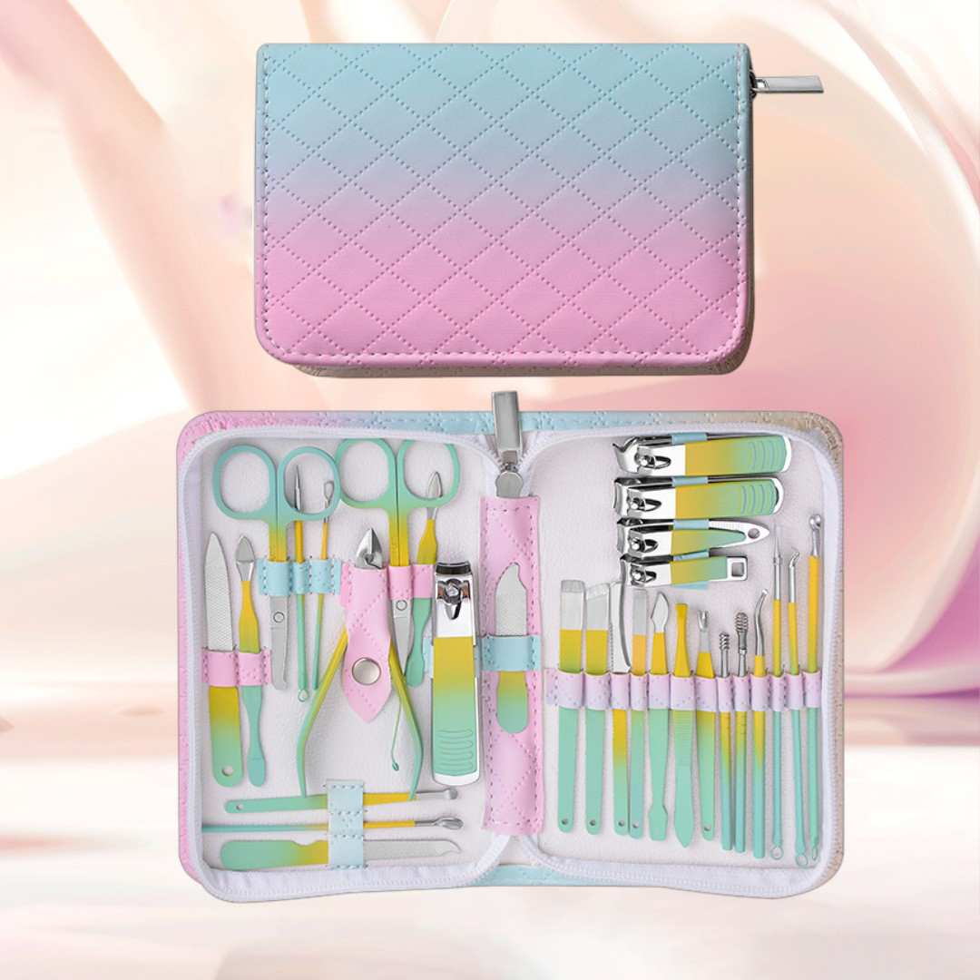 Gradient yellow-green-30 piece set