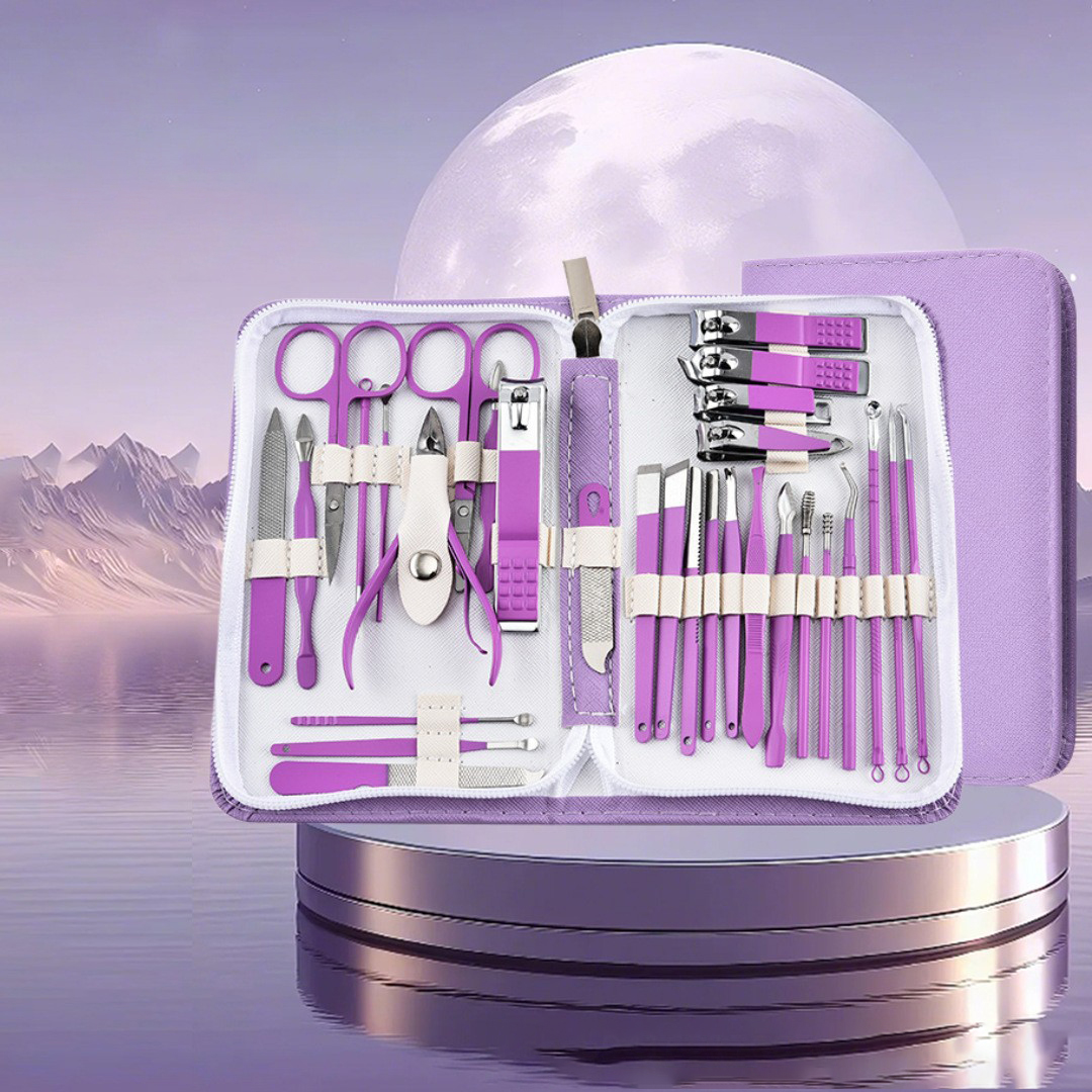 Charming purple-30 piece set