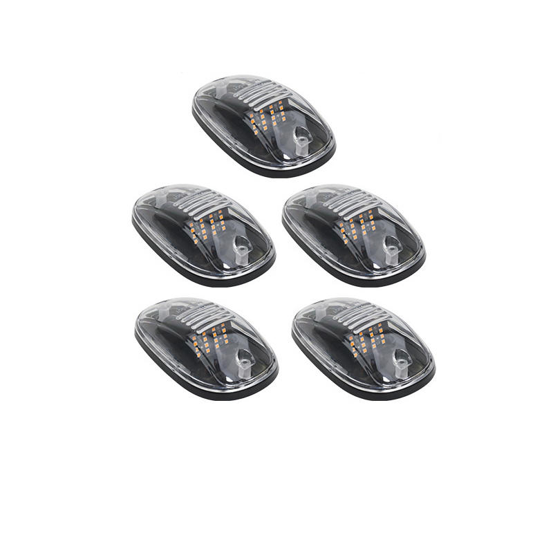 9 lamp beads | black shell (pack of five)