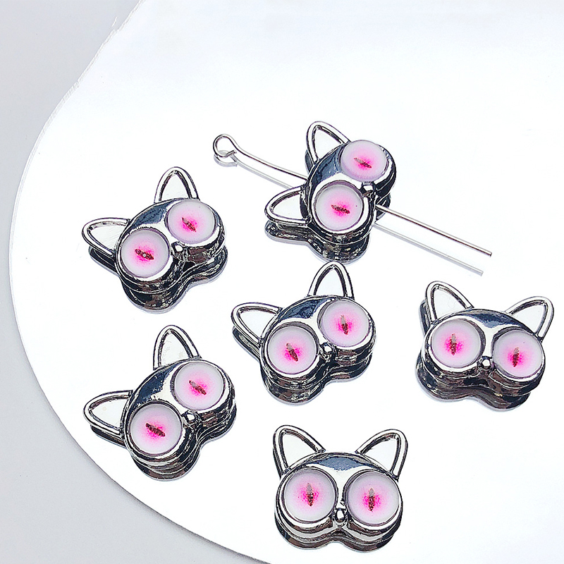 1:01 /14x15mm/White Pink Eyes (1)