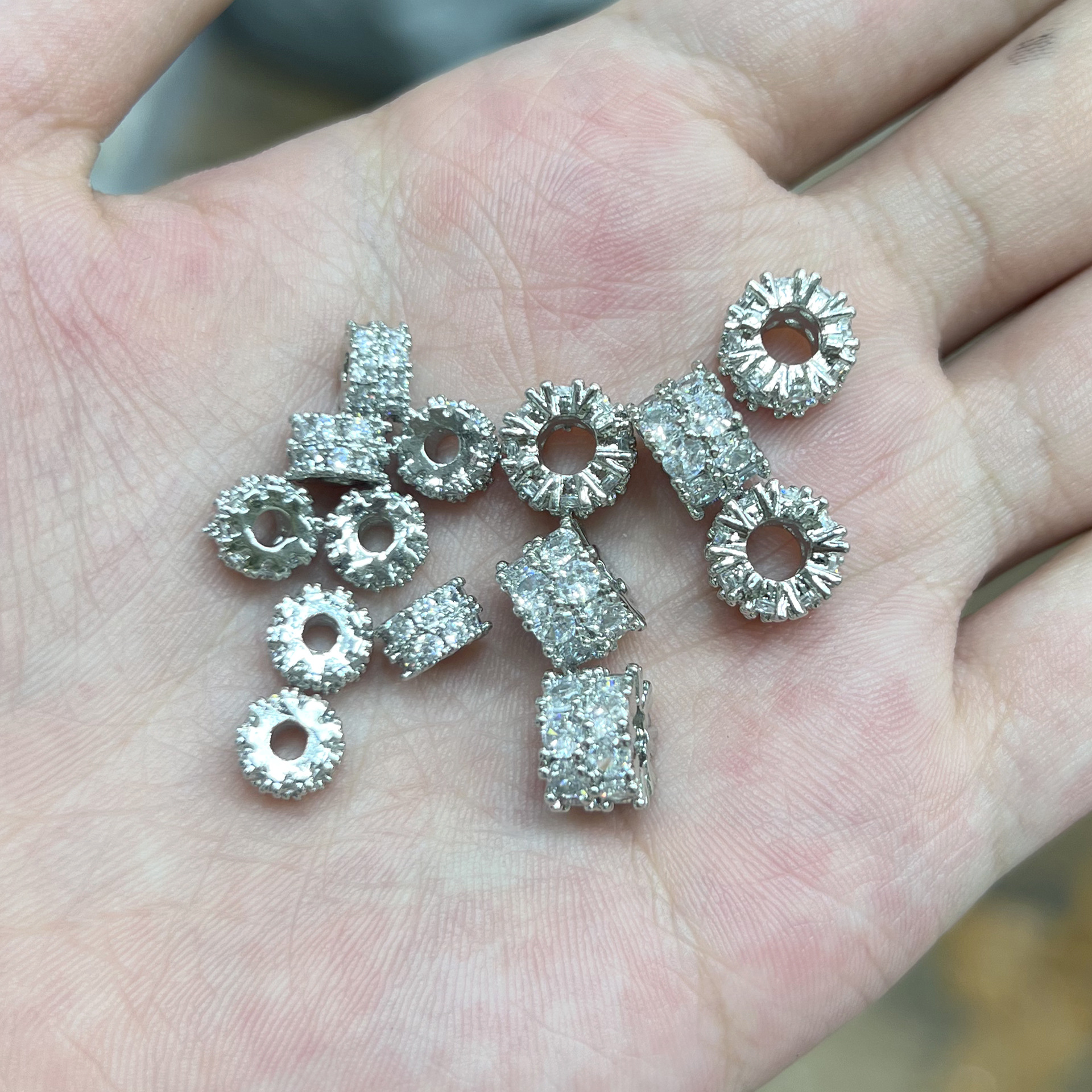 Platinum [color retention] 7mm zircon double layer