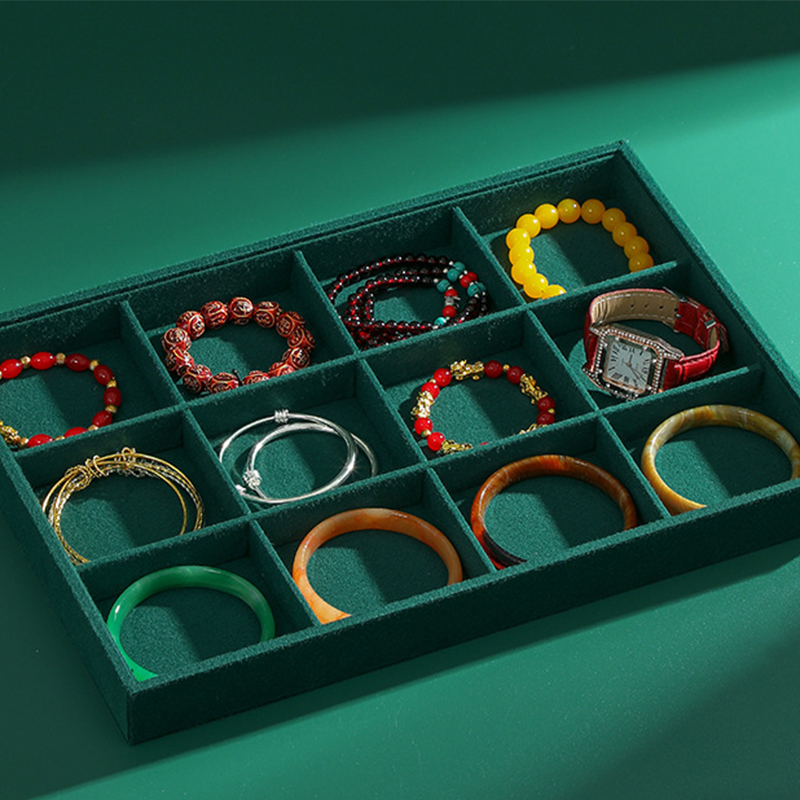 2:[12 grid plate] Green [uncovered tray]]