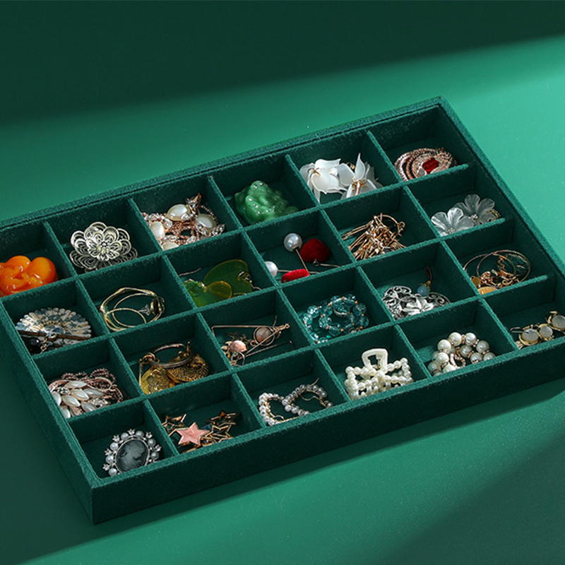 3:[24 tray] Green [tray without cover]]