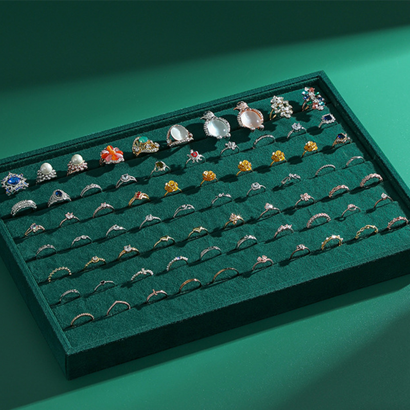 5:[Flat plate] Green [tray without cover]]