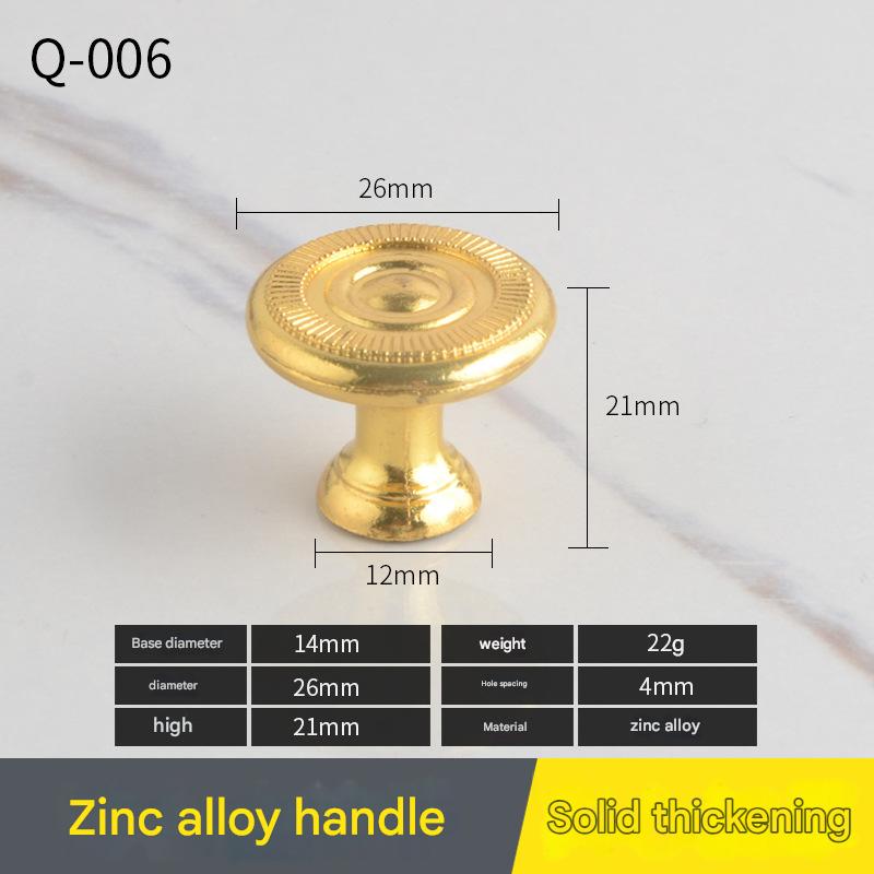 Q-006 single hole gold