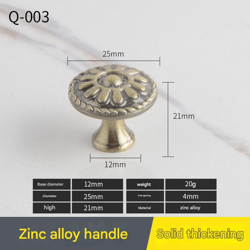 Q-002 single hole red antique