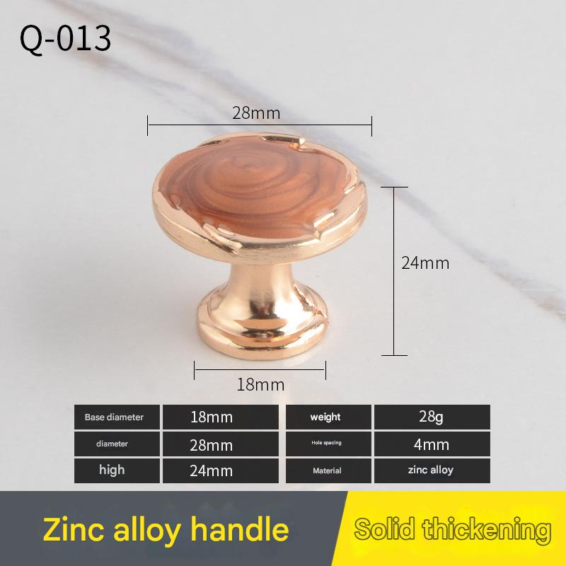 Q-013 single hole Red Amber
