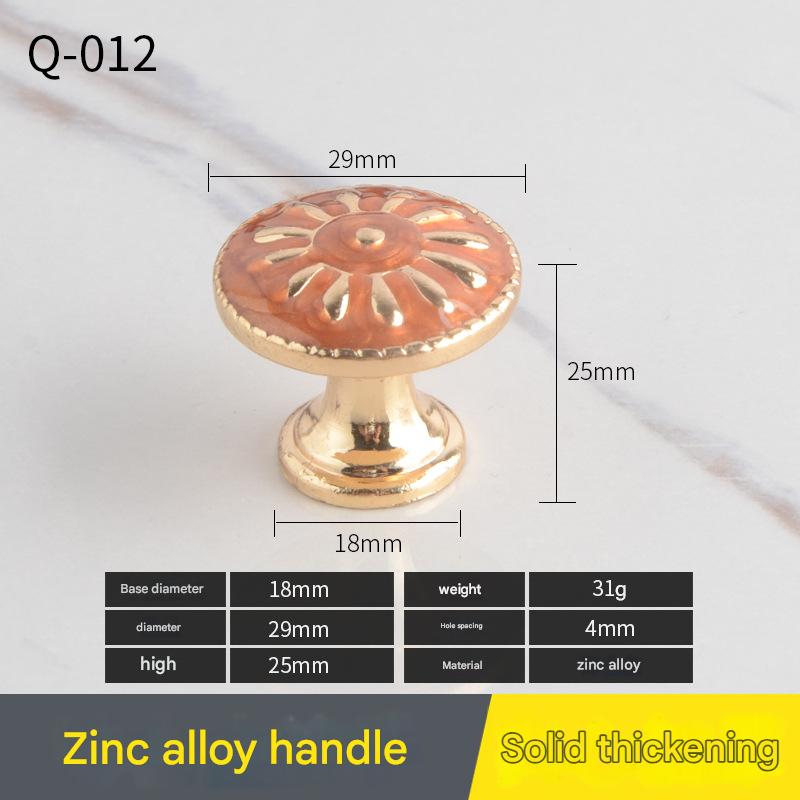 Q-012 single hole Red Amber