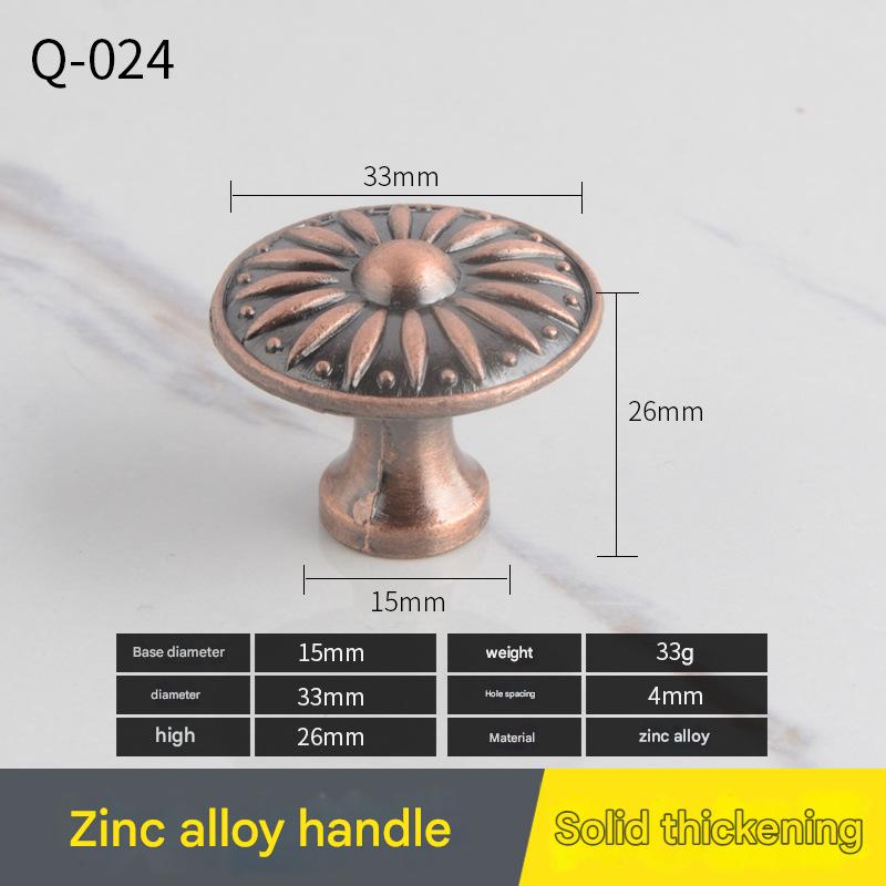 Q-024 single hole red bronze