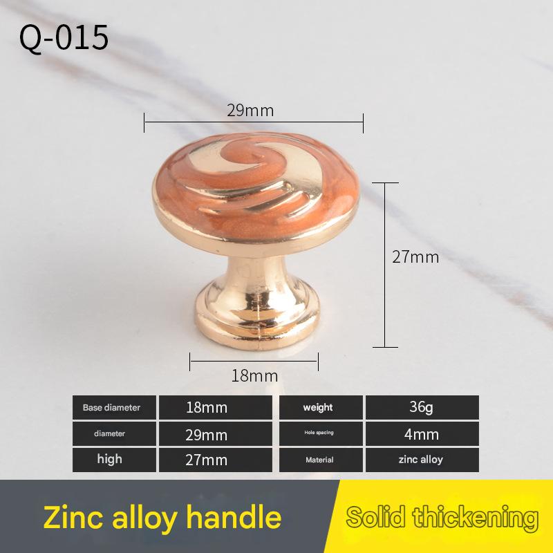 Q-015 single hole Red Amber