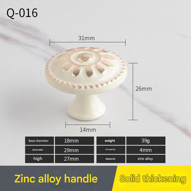 Q-016 single hole Ivory White