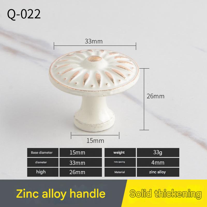Q-022 single hole Ivory White