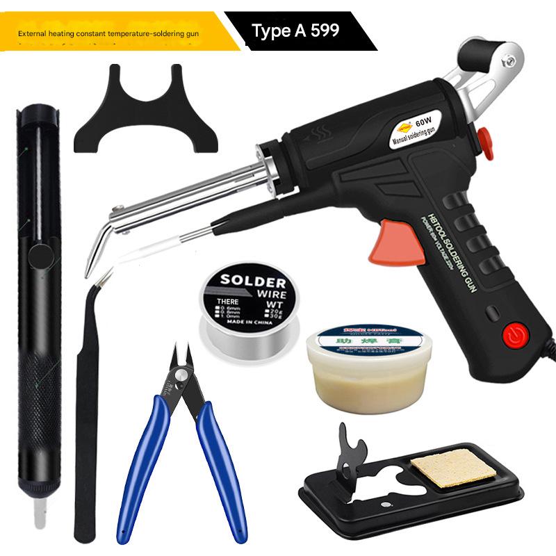 599a black medium size   30g tin   curved tweezers   all black suction device   solder paste   ys stand   170 scissors