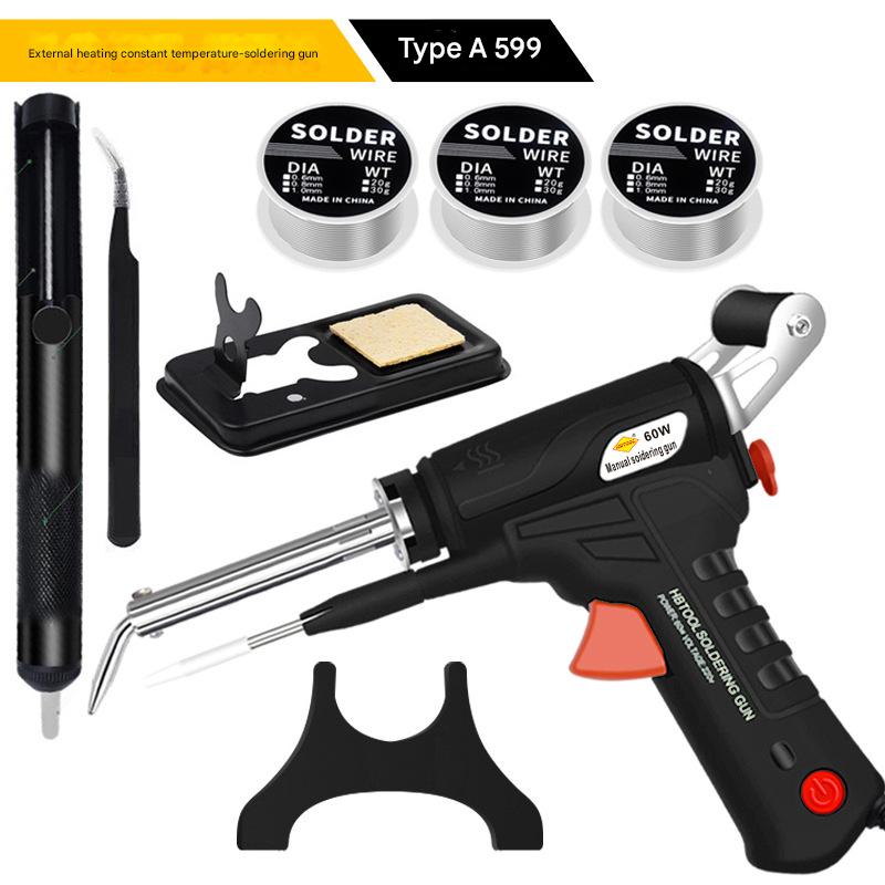 599a black (european regulations)   3 rolls of black 30g   curved tweezers   black suction device   ys stand