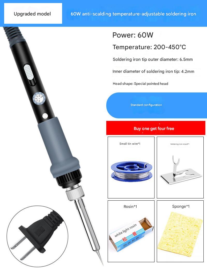 103 temperature adjustment model with switch (special pointed tip)   free 4-piece set