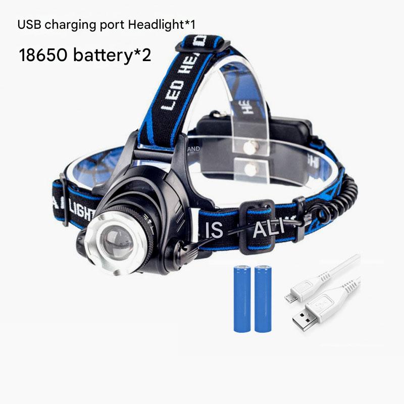 Suit G headlamp USB  2*18650