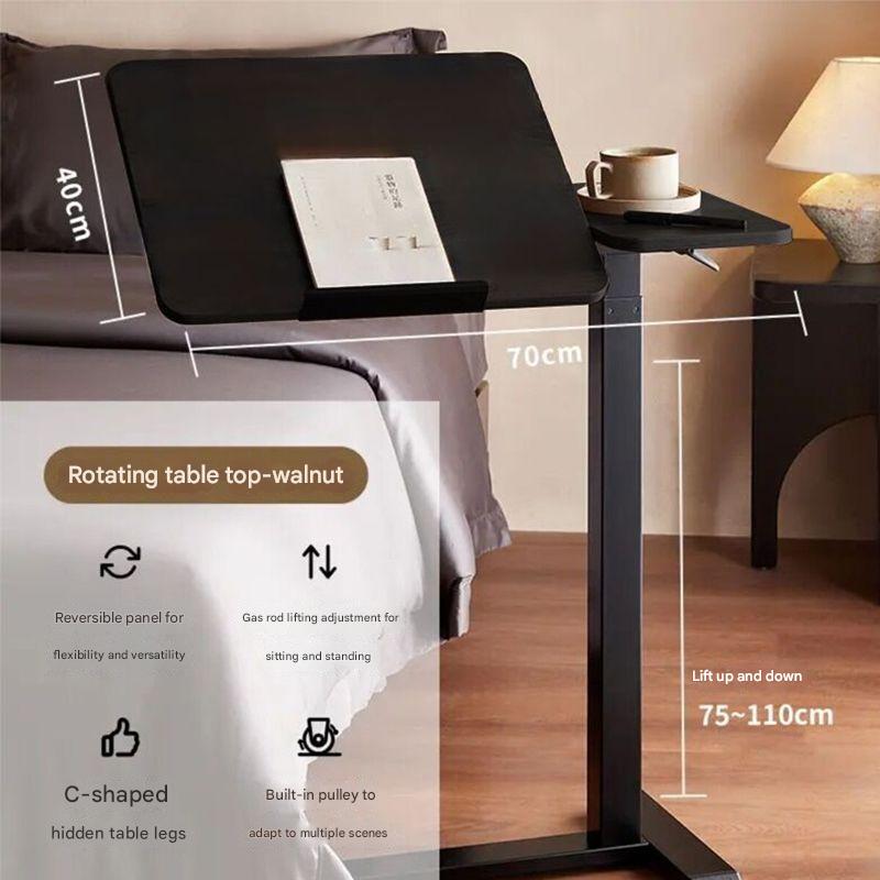 [pneumatic lifting] black | hidden universal wheel | rotate table