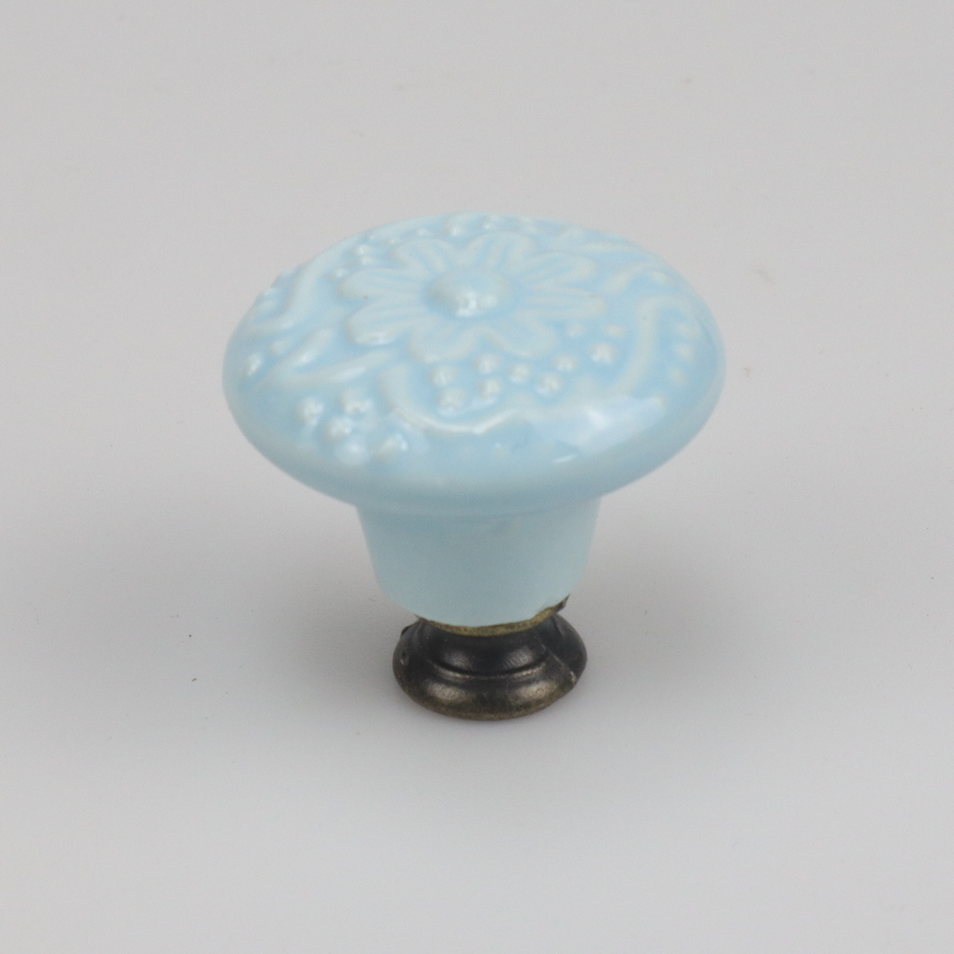 High bottom light blue 718