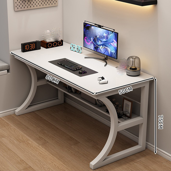 [storage rack under the table] 80*50cm/white carbon fiber surface