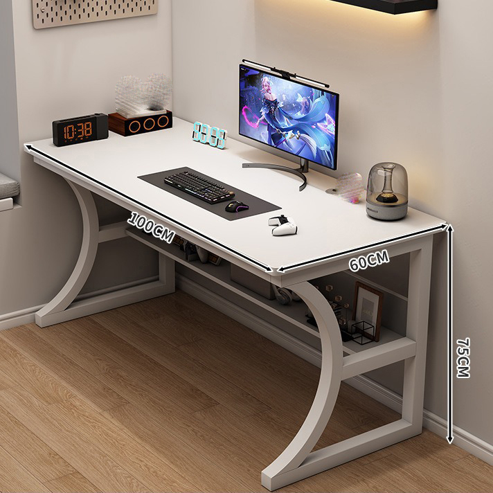 [storage rack under the table] 100*60cm/white carbon fiber surface