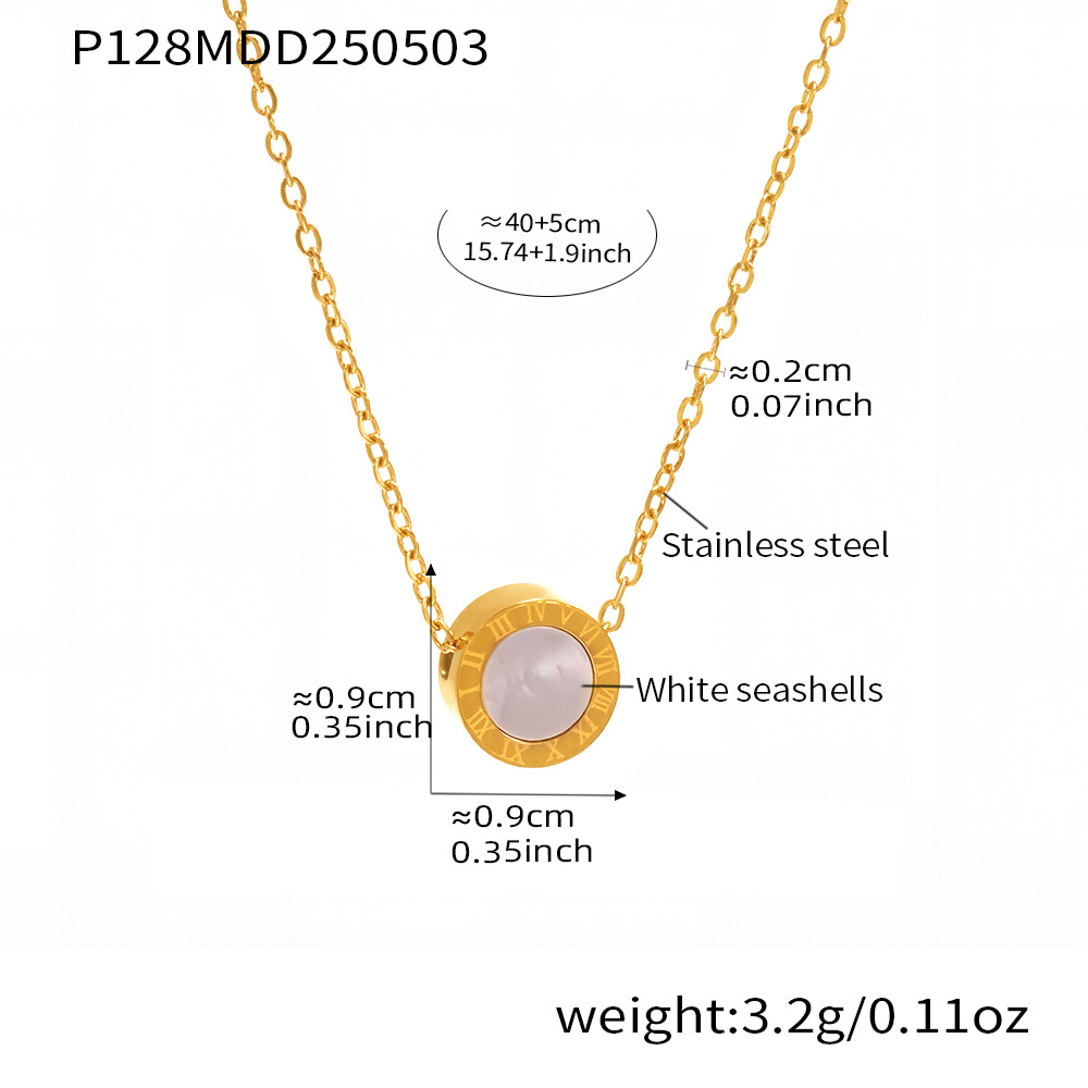 2:P128- Golden White Shell
