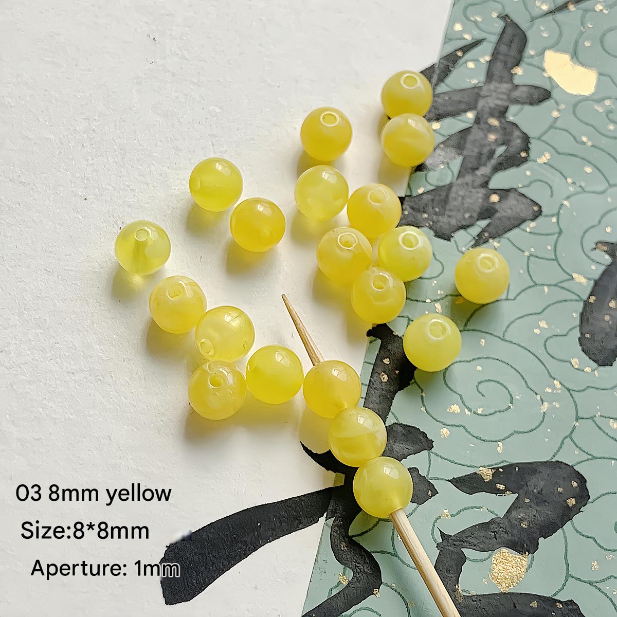 3:03 8mm yellow (10pcs)
