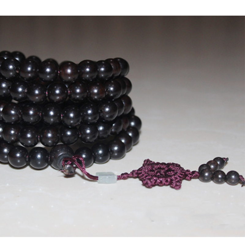 4:Round bead 12mm * 108pcs with Falun knot