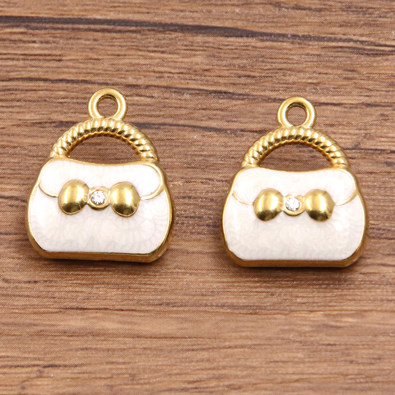 8:4号白色包包 17X19mm 6.3g