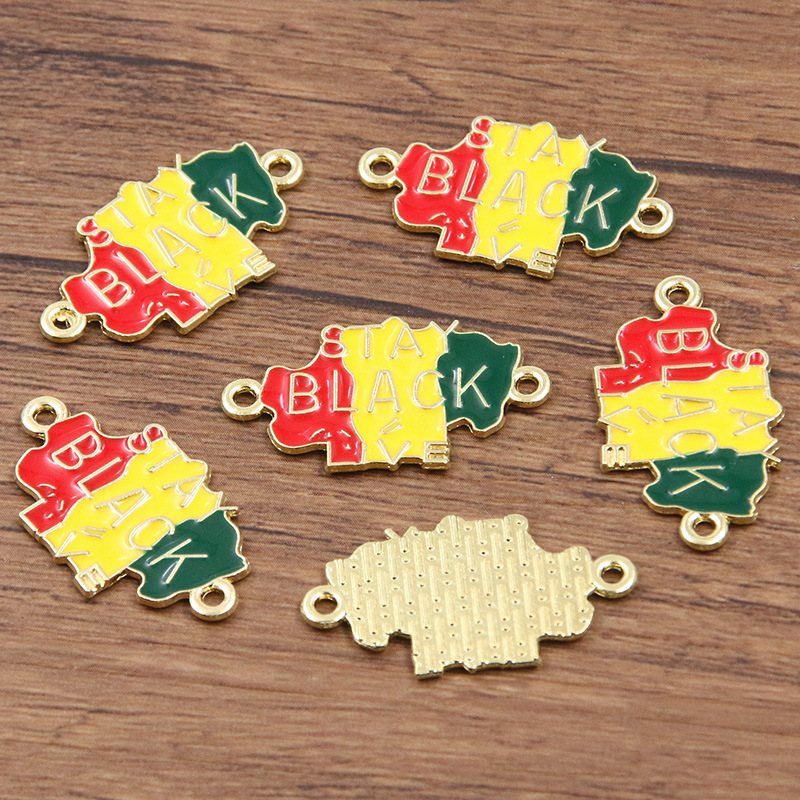 8:No. 7 black festival connector 16x28mm 1.3g