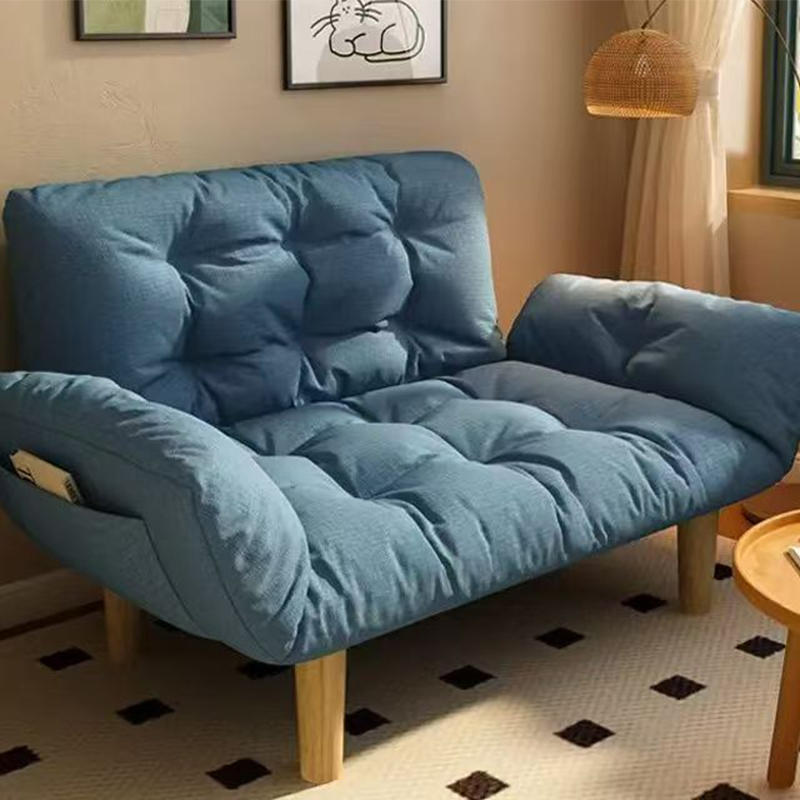 sky blue. cotton and linen